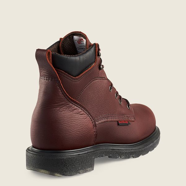 レッド ウィング(Red Wing) SuperSole® 2.0 - 6インチ防水ソフトトゥ ブーツ メンズ ボルドー JP37051